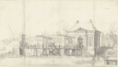 Heiligewegspoort en Ámsterdam en invierno de Jan Abrahamsz. Beerstraten