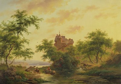 Paisaje de Jan Adam Janszoon Kruseman