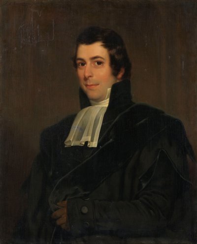 Gijsbertus Johannes Rooyens (1785-1846), profesor de teología e historia de la Iglesia en la Universidad de Ámsterdam de Jan Adam Kruseman (signed by artist)