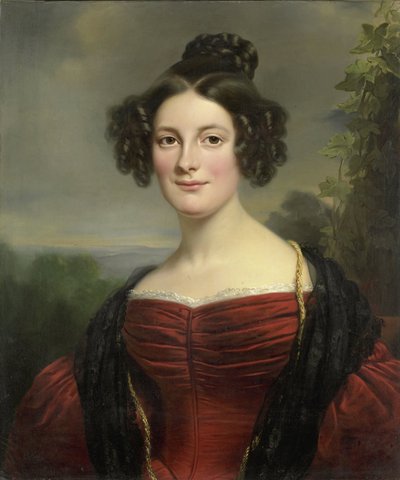 Catharina Annette Fraser (1815-92) de Jan Adam Kruseman