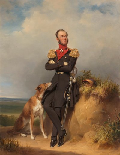 Retrato de Guillermo II, rey de los Países Bajos
Retrato de Guillermo II (1792-1849) de Jan Adam Kruseman
