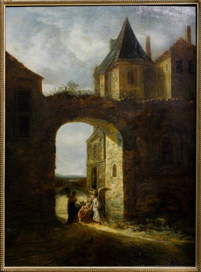 Aparición de tres ángeles a Abraham de Jan Aertsen Marienhof