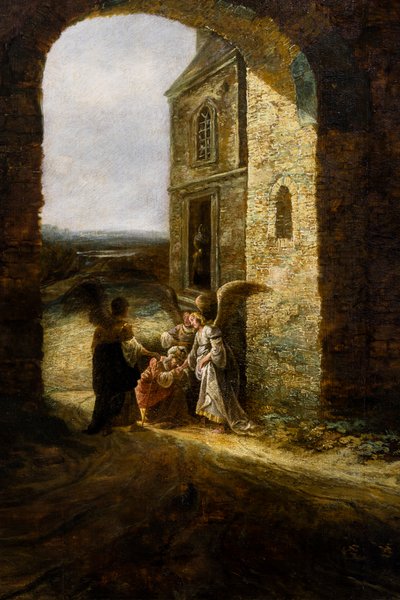 Aparición de tres ángeles a Abraham de Jan Aertsen Marienhof