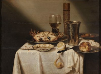 Naturaleza muerta de Jan Albertsz. Rotius (signed by artist)