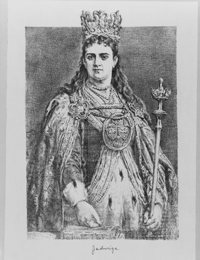 Reina Jadwiga de Polonia, siglo XIX de Jan Alojzy Matejko