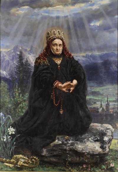 Santa Kinga de Polonia, 1892 de Jan Alojzy Matejko