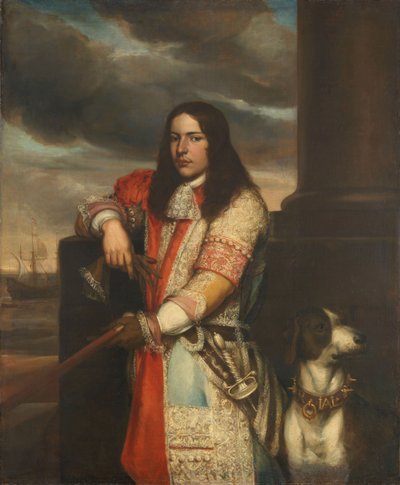 Engel de Ruyter, Vicealmirante, c.1670 (óleo sobre lienzo) de Jan Andrea Lievens