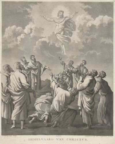 Ascensión de Cristo Ascensión de Cristo (título sobre el objeto) de Jan Anthonie Langendijk Dzn