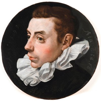Retrato de Hugo Grotius a los dieciséis años de Jan Anthonisz. van Ravesteyn