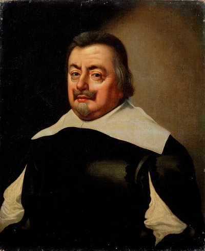 Retrato de un hombre con coraza, siglo XVII de Jan Anthonisz van Ravesteyn