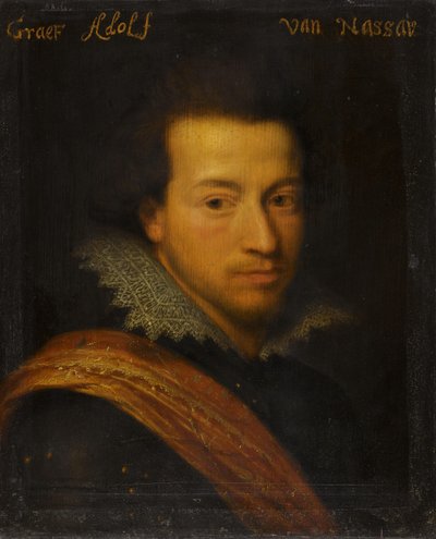 Retrato de Adolf, Conde de Nassau-Siegen de Jan Antonisz van Ravesteyn (workshop of)