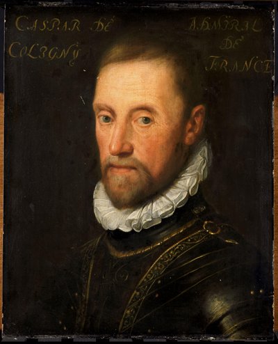 Retrato de Gaspard de Coligny de Jan Antonisz van Ravesteyn (workshop of)
