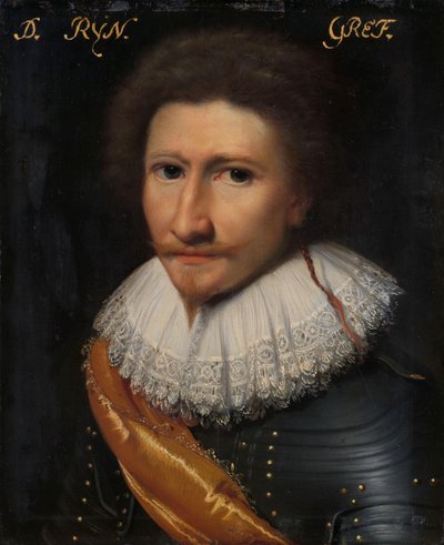 Retrato de Johann Conrad von Salm, Waldgrave y Rhinegrave van Dhaun de Jan Antonisz van Ravesteyn (workshop of)