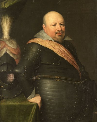 Retrato de Nicholas Schmelzing (1561-1629) de Jan Antonisz van Ravesteyn (workshop of)