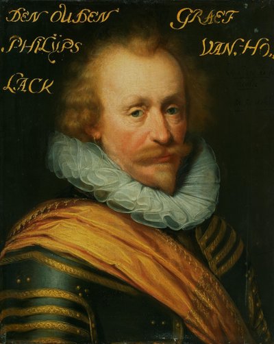 Retrato de Philips, Conde de Hohenlohe zu Langenburg de Jan Antonisz van Ravesteyn (workshop of)