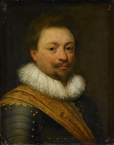 Retrato de Guillermo, Conde de Nassau-Siegen de Jan Antonisz van Ravesteyn (workshop of)