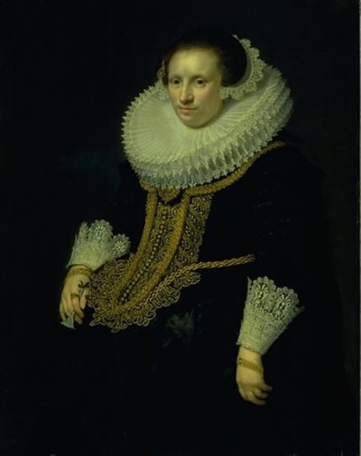 Retrato de una dama de Jan Antonisz. van Ravesteyn