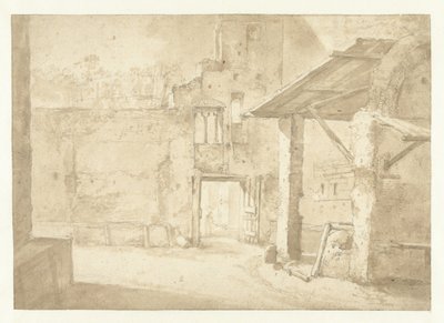 Parada en Italia de Jan Asselijn (rejected attribution)