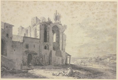 Ruinas romanas de Jan Asselijn
