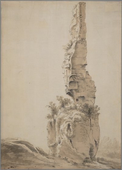 Ruinas en un paisaje de Jan Asselijn