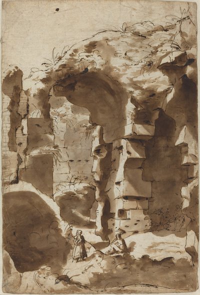 Las ruinas del Coliseo de Jan Asselijn