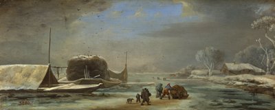 Escena de invierno de Jan Asselyn