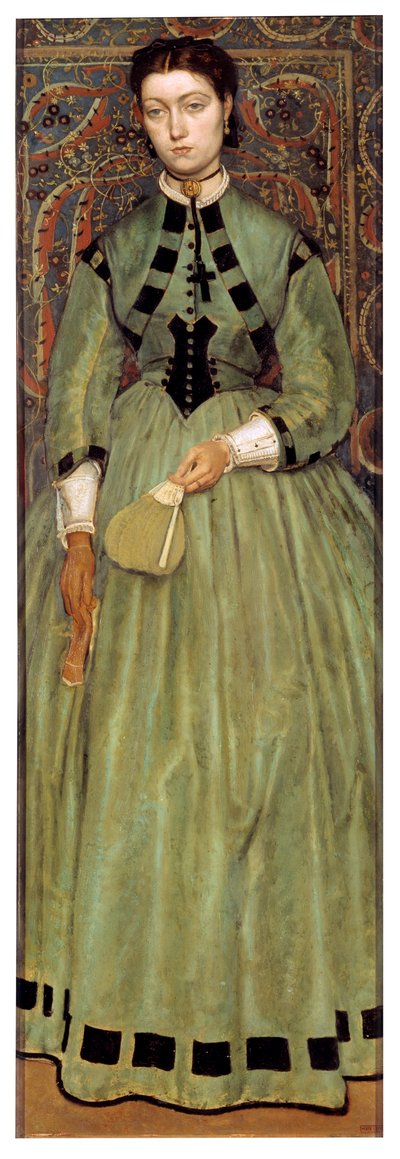 Lucie Leys, hija del pintor de Jan August Hendrik Baron Leys