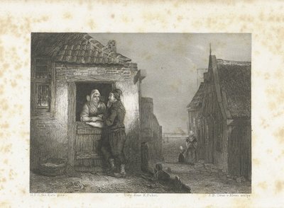 pareja volendam de Jan Baptist Tetar van Elven
