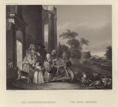 El Afilador de Jan Baptist Weenix