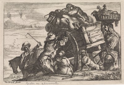 ellos chicos Escena de género diverso (título de la serie) de Jan Baptist de Wael