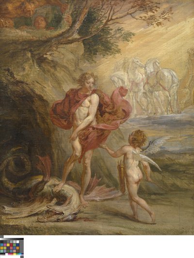 Neerlandés: Apollo en Python Apollo y Python de Jan Boeckhorst