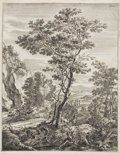 El gran árbol, de Paisajes italianos verticales de Jan Both