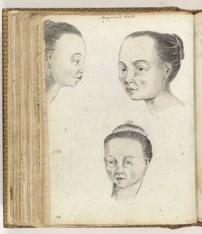 mujer buginense de Jan Brandes