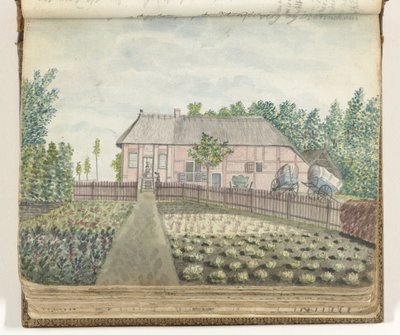 Posada o pabellón de caza en el Montferberg de Jan Brandes