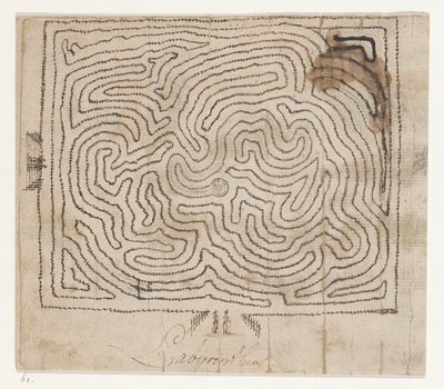 laberinto Labyrinthus (título sobre objeto) de Jan Brandes