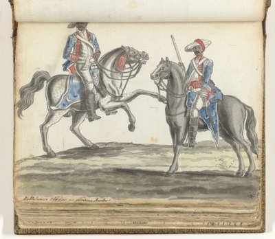 Oficial y jinete Mallaba de Jan Brandes