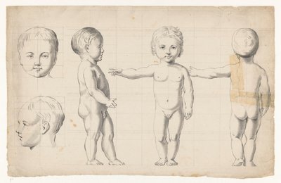 desnudo estudios de un chico de Jan Brandes