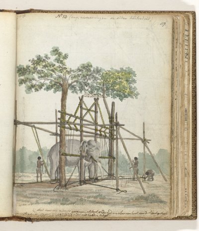 establo de elefantes de Jan Brandes