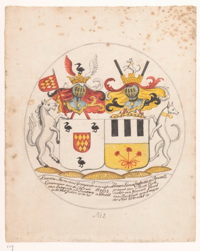 Diseño de armas de alianza (2) de Jan Brandes