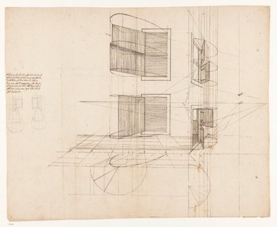 Ejercicios de perspectiva de Jan Brandes