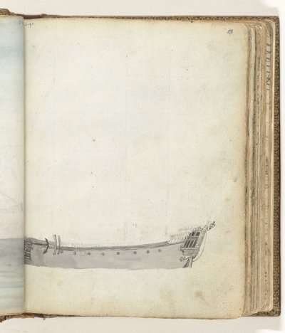 Casco de un barco de Jan Brandes