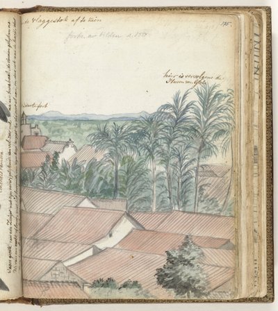 Vista de Galle de Jan Brandes