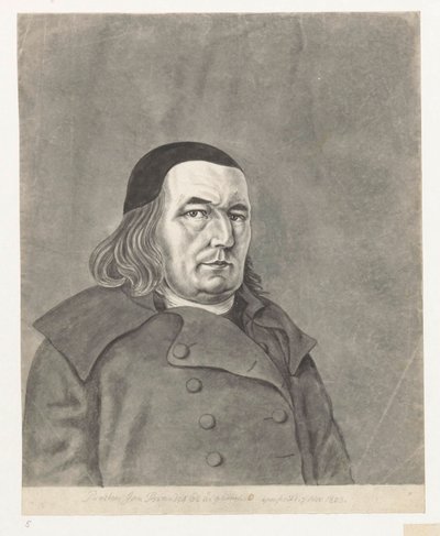 Autorretrato Jan Brandes 1803 de Jan Brandes