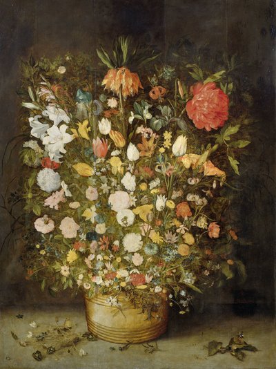 Naturaleza muerta con flores de Jan Brueghel (I) (workshop of)