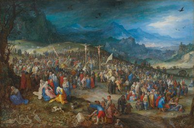 Alemán: Calvary Calvary de Jan Brueghel the Elder