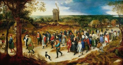 Le Cortège des Noces de Jan Brueghel the Elder