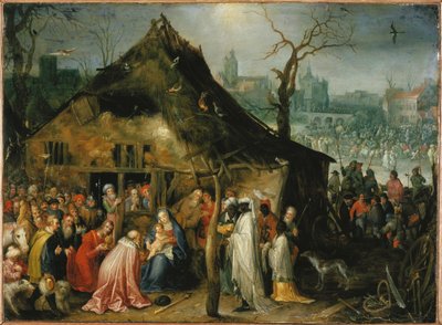 La Adoración de los Magos de Jan Brueghel the Elder
