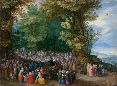 El Sermón de la Montaña de Jan Brueghel the Elder