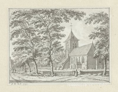 La iglesia de Biggekerke de Jan Bulthuis