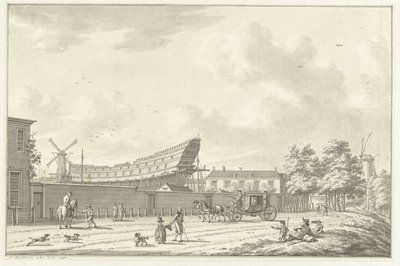 El astillero en Rotterdam de Jan Bulthuis